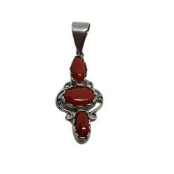 Red Coral Pendant