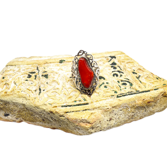 Red Coral Rings